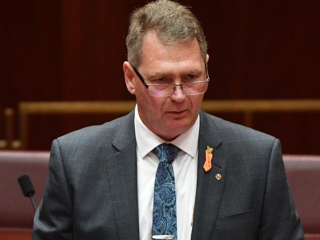 New independent senator Steve Martin backed the tax cuts to give Tasmanian businesses the chance to be competitive in global markets. Picture: AAP