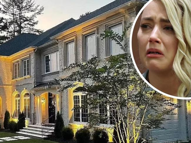 Amber Heard rented a $31,000 a month mansion to stay in during the trial. Picture: Supplied