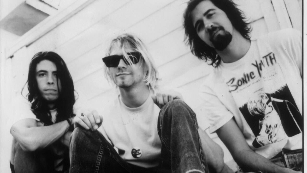 Nirvana shot to fame after their 1991 album, Nevermind. Picture: Supplied