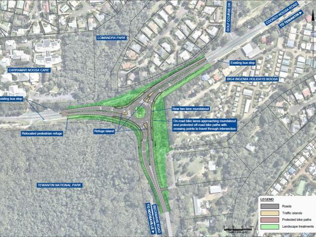 Proposed project layout. Picture Noosa Council