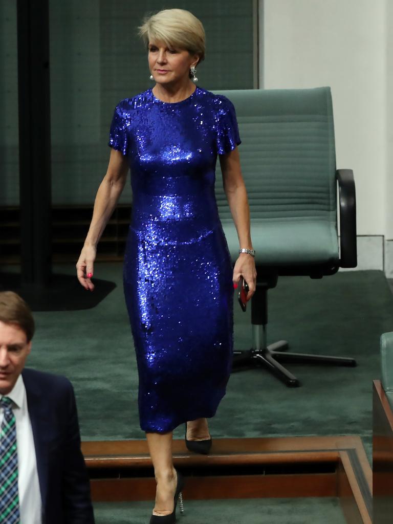 All eyes were on Julie Bishop. Picture Gary Ramage