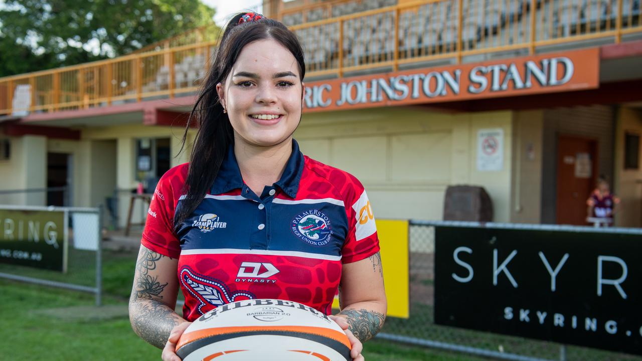 Arizona Holder Veit (Palmerston Crocs) ahead of the 2024-25 Darwin Rugby Union season. Picture: Pema Tamang Pakhrin