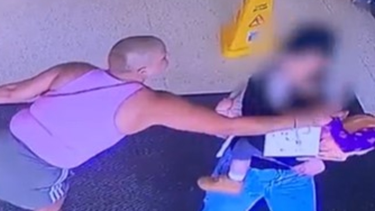 Baby assaulted in sick shopping centre attack