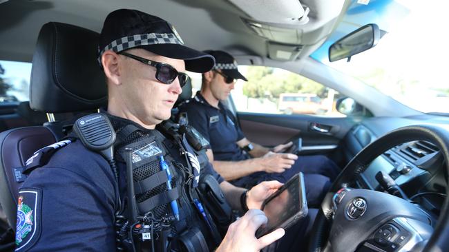 Increased mobility will be key to the future of policing. Picture Glenn Hampson