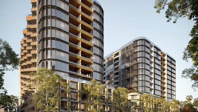 The Wests Group’s development at King Street includes a seniors aged care facility, seniors independent living units, residential apartments, ground floor cafes, restaurants and medical facility. Supplied Newcastle Council.