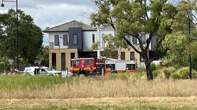 A fire in the top floor of a family home is under investigation after the early morning blaze forced a family to evacuate in Mordialloc. Image: supplied.