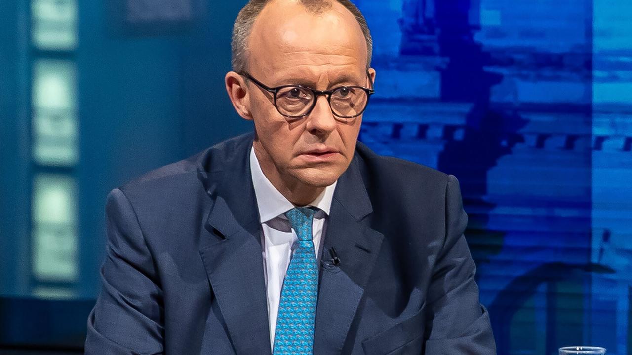 The presumptive new German chancellor, Friedrich Merz. Picture: Andreas Gora/Getty