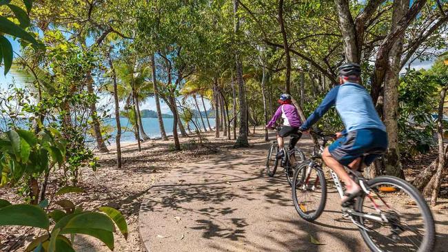 The council is completing the Northern Beaches Leisure Trail in stages. Councillors say they need the state government to provide funding for the remaining stages. Picture: Cairns Regional Council