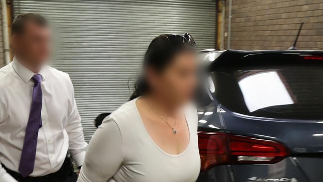 Members of the NSW Joint Counter Terrorism Team have arrested a 40 -year-old woman for allegedly financing terrorism. Picture: NSW Police