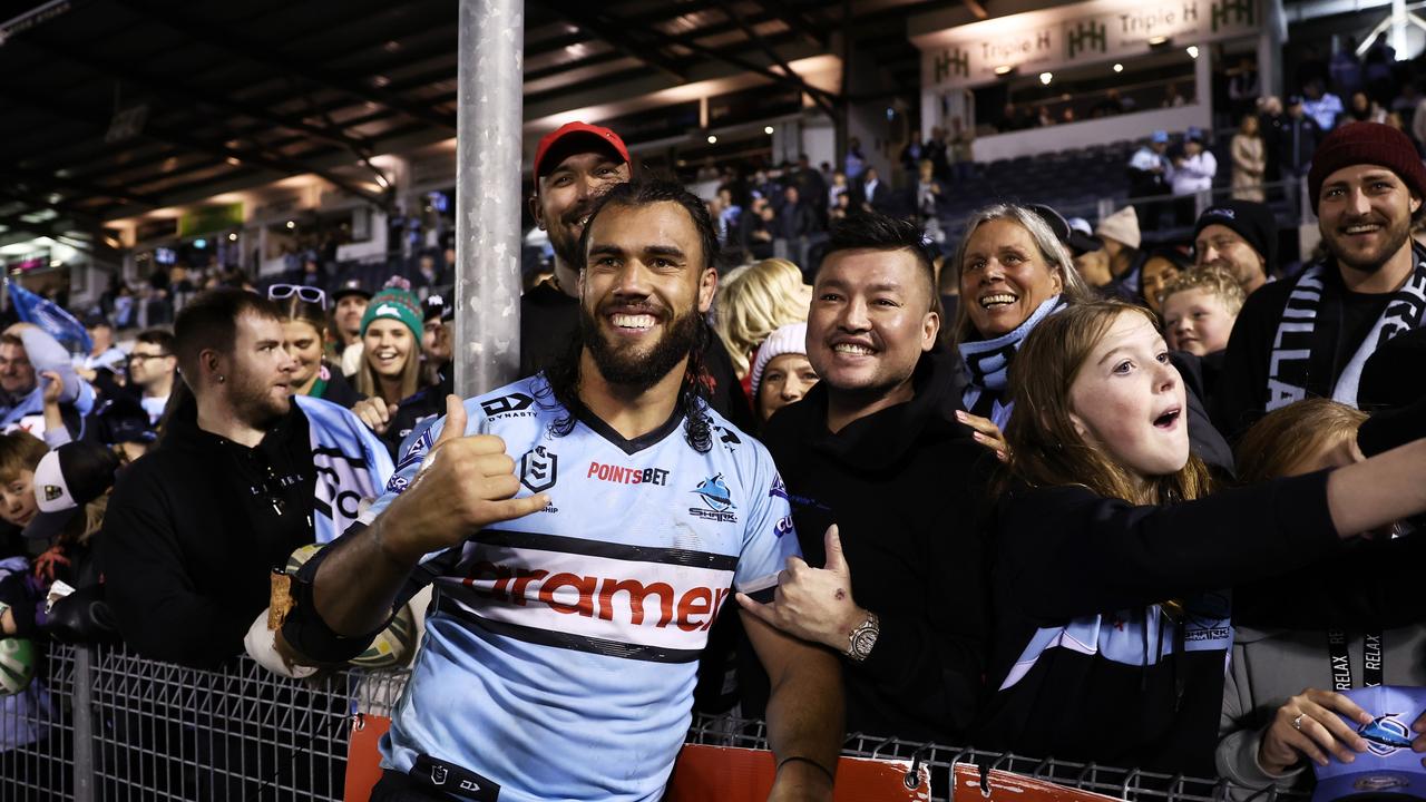 The Sharks were due to receive a slice of the state government’s stadium stragey pla. Picture: Matt King/Getty Images