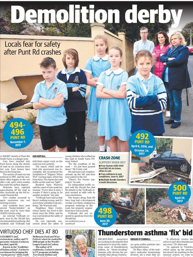 The Herald Sun revealed the problem on November 10.