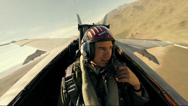 Tom Cruise plays Capt. Pete "Maverick" Mitchell in Top Gun: Maverick from Paramount Pictures, Skydance and Jerry Bruckheimer Films.