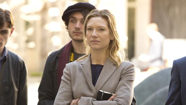 Secret City, starring Anna Torv, will be screened worldwide on Netflix under the new deal. Picture: Foxtel