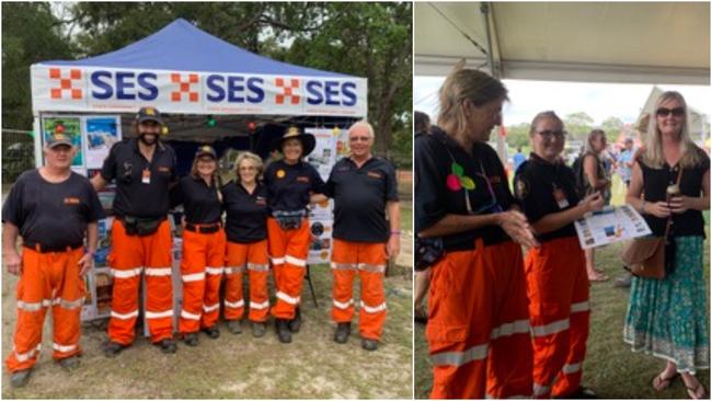 Agnes Water SES Group raffled prizes at the 2021 Agnes Blues, Roots and Rock Festival last month and raised more than $3000 for their organisation.