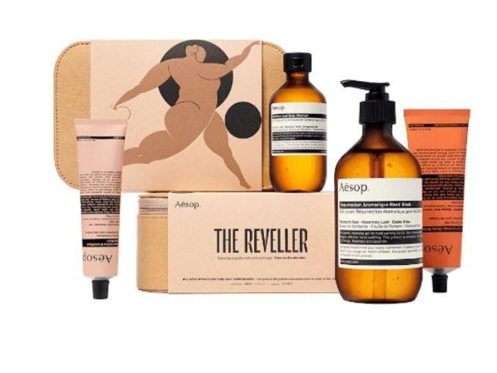 Aesop The Reveller Elaborate Body Care Kit