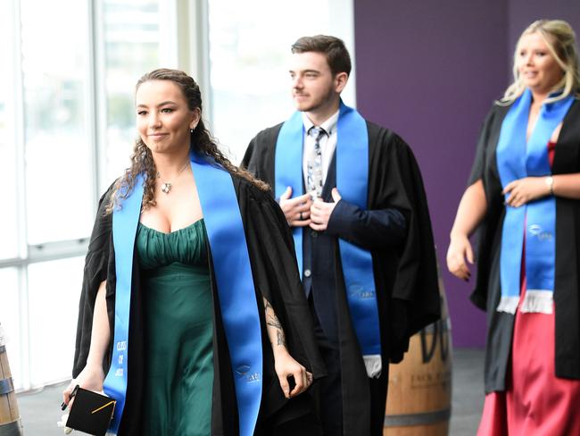 Lara Secondary College 2021 graduation dinner at The Pier. Picture: David Smith