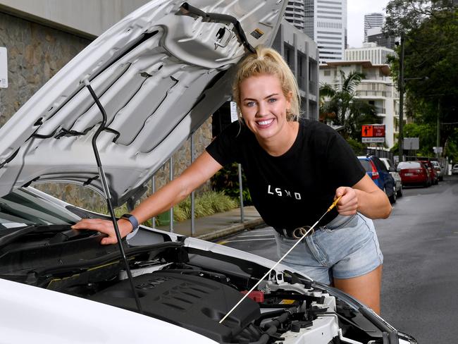 AFLW player Orla O'Dwyer says the free education has given her more confidence. Picture: AAP