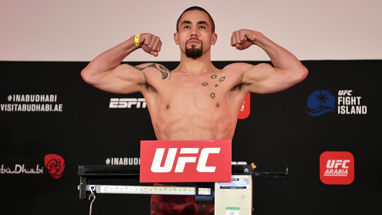 Robert Whittaker is ready for Fight Island’s grand finale.