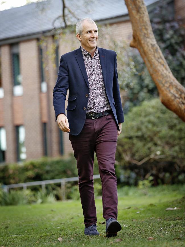 Anthony England is leading the charge on AI education at PLC, and is focused on bringing his fellow educators up to speed. Picture: Sam Ruttyn
