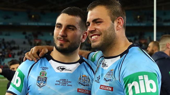 Jack Bird and Wade Graham look Origin made.