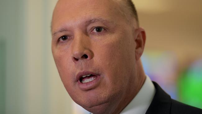 Home Affairs Minister Peter Dutton. Picture: Getty Images