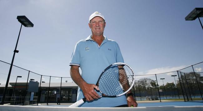 Local tennis coach Robert Beak. Picture: Chris Ison