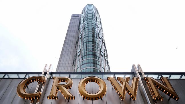 Crown shares closed 21.4 per cent higher at $11.97 on Monday — their highest level since January last year. Picture: Luis Ascui