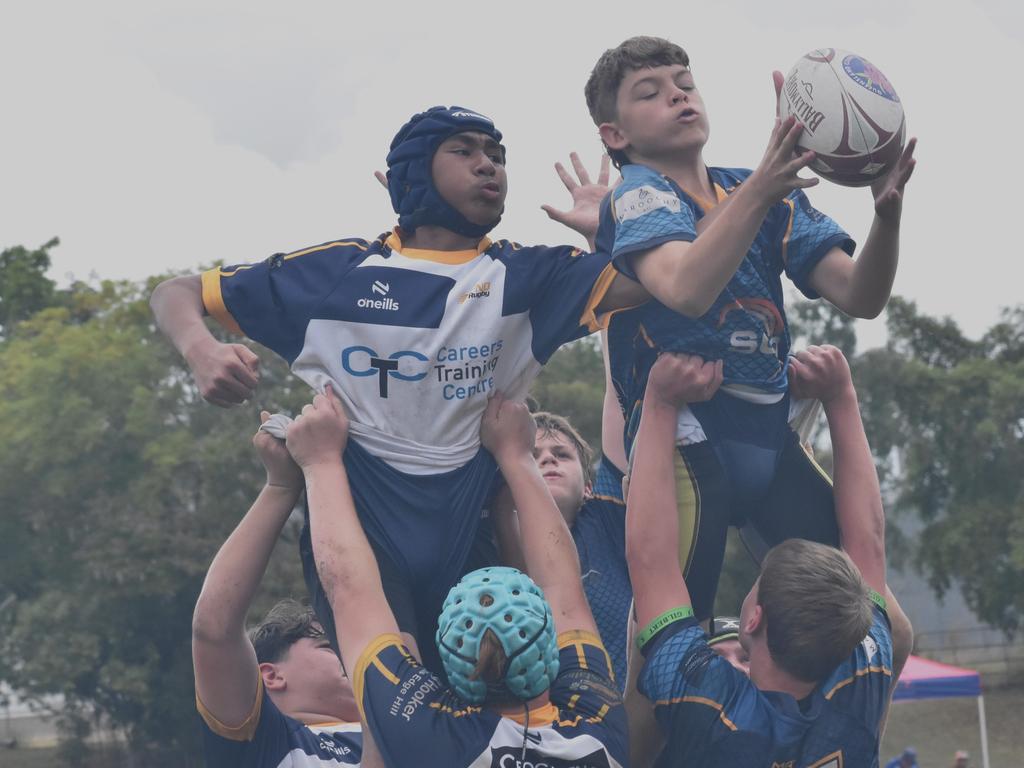 Queensland Country Rugby Championships, under-13 boys, Far North Queensland versus Sunshine Coast, in Rockhampton, on June 29, 2024.