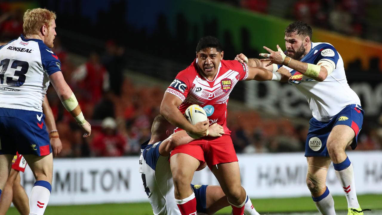 Tonga have scrapped plans for a historic UK tour, as the NRL plans a four nations tournament. Picture: Getty Images