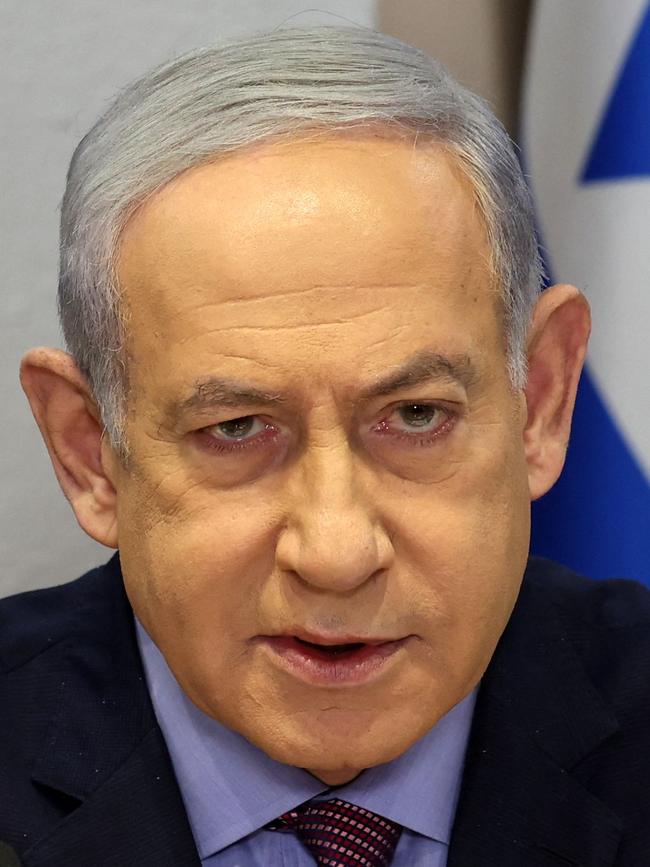 Israel PM Benjamin Netanyahu. Pictuere: AFP