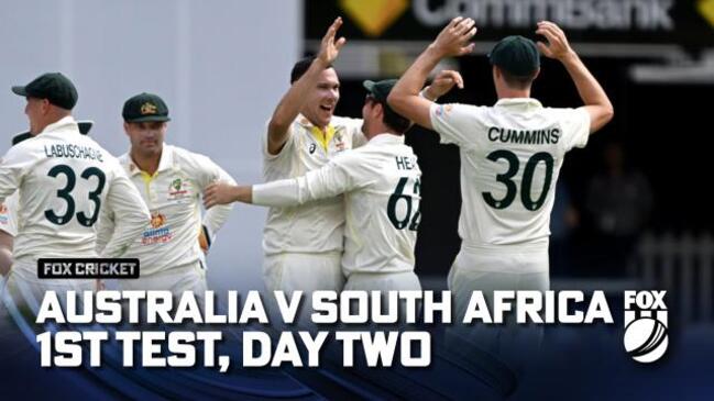 AUS v RSA: First Test, Day 2