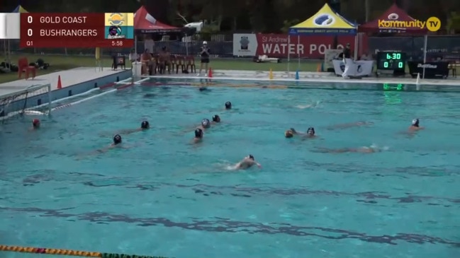 Replay: Water Polo Queensland Premier League - Gold Coast v Bushrangers (Men, 5th place)