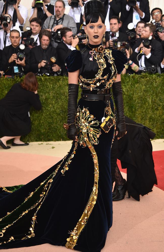 Katy Perry at last year’s Gala. (Photo by Dimitrios Kambouris/Getty Images)