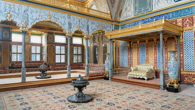 The harem of the sultans in Topkapi Palace.