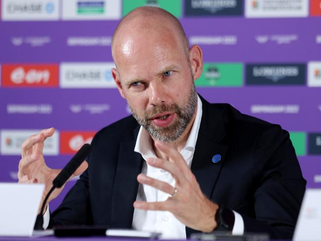 Jeroen Weimar has had a series of high-profile public roles with the Labor government, including as chief executive of Commonwealth Games 2026 in Victoria. Picture Getty