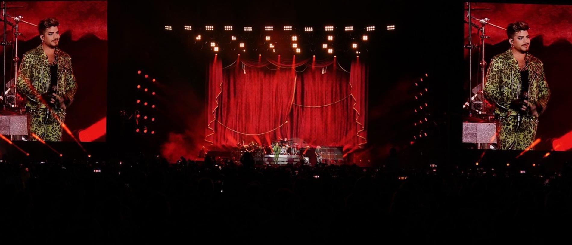 Everyone loves Adam Lambert with Queen. Picture: Supplied/Daryl Braithwaite