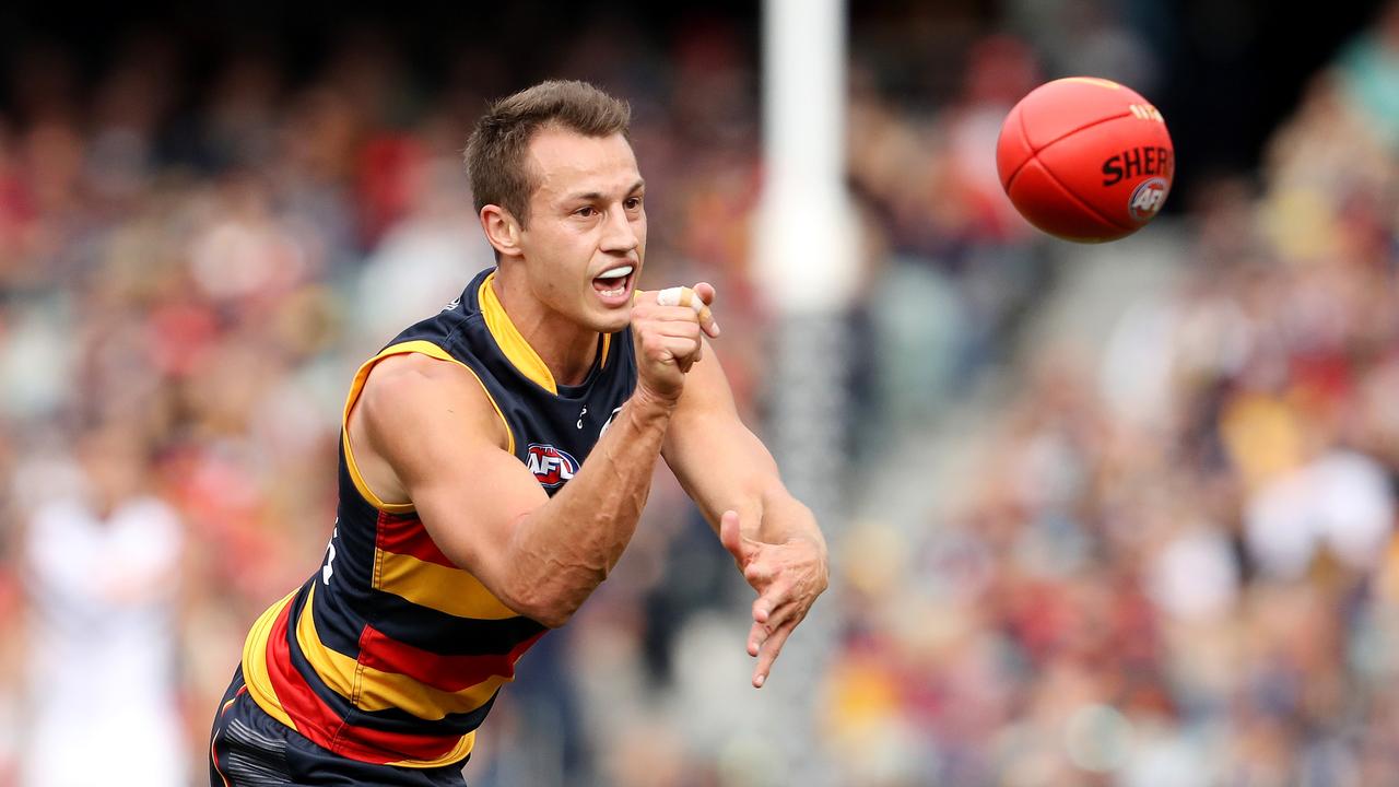 Tom Doedee is inching closer to staying at the Crows. Picture: Getty Images