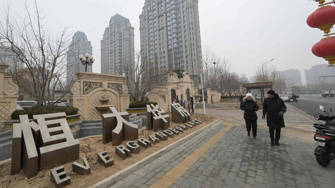 A Hong Kong court on January 29 ordered the liquidation of China's property giant Evergrande, but the firm said it would continue to operate. Picture: Pedro Pardo / AFP