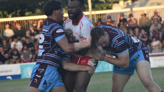 The Dolphins scored a commanding win over the CQ Capras in their pre-season trial in Rockhampton.