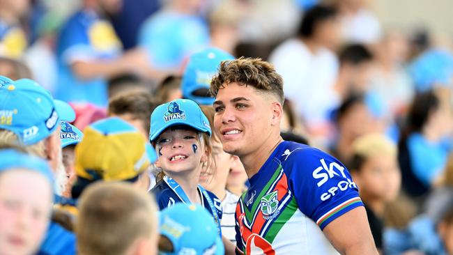 Reece Walsh could be back to haunt the Broncos when they face the Warriors in Round 4. Picture: Getty Images.