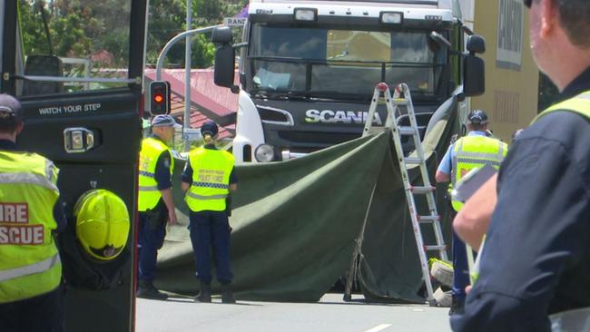 Neighbours said the grandfather, in his mid 80s, was trying to reach the bus stop near his house. Picture: TNV