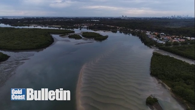 Drone video taken at Coombabah Creek