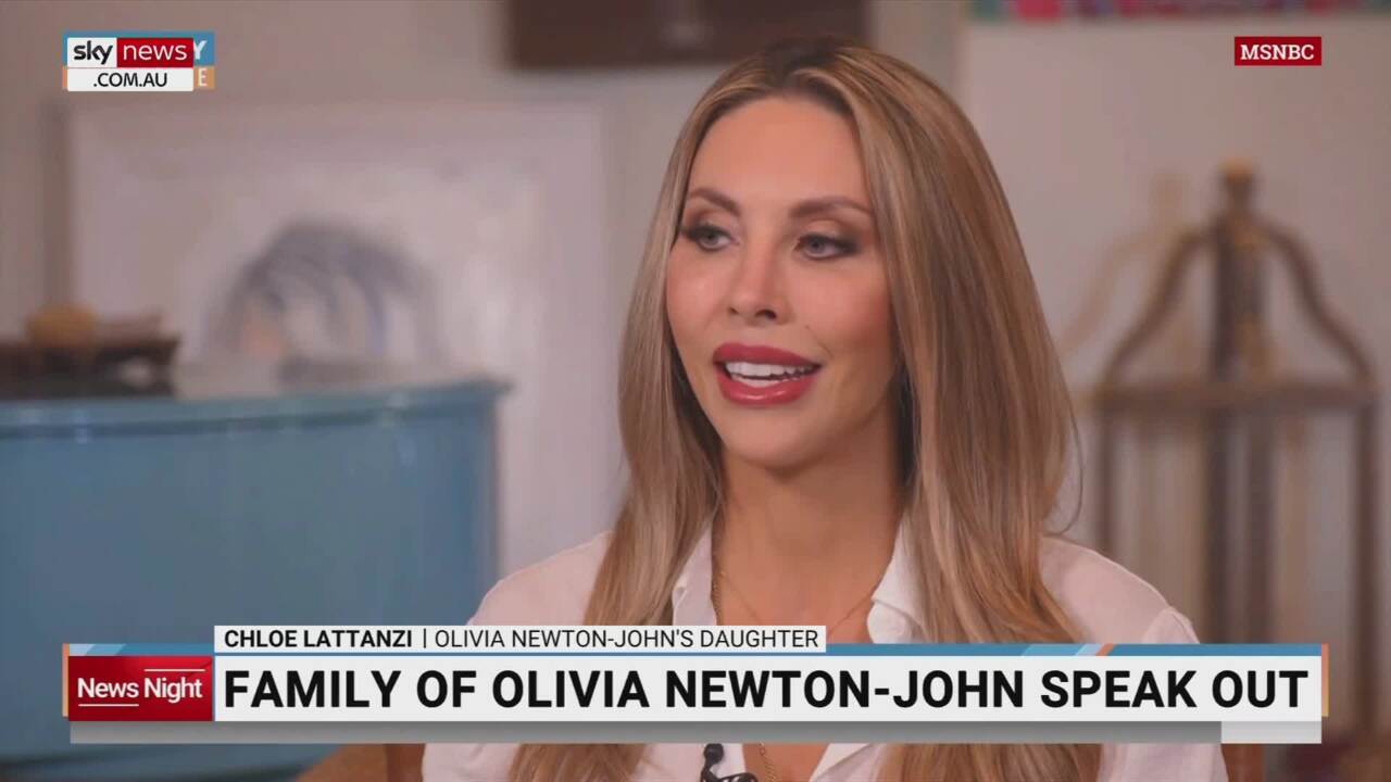Olivia Newton-John’s daughter shares heartfelt memories of her mother’s final moments