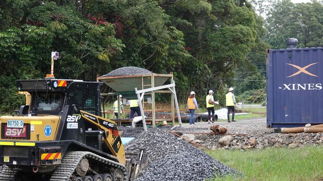 Preliminary works for the Coffs Harbour Bypass included relocating 1.4km of Essential Energy services, 2.5km of water mains and 11.8km of telecommunication cables.