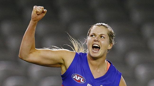 Katie Brennan hopes to inspire the next generation of female footballers. Picture: Michael Klein