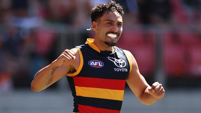 Izak Rankine is already a popular figure in Adelaide. Picture: Getty Images