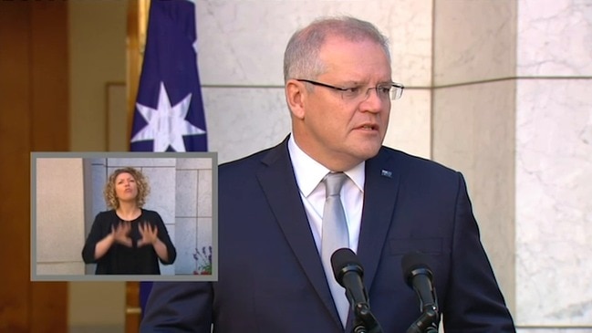 Indoor crowds to be limited to 100 - PM Scott Morrison announces new social restrictions