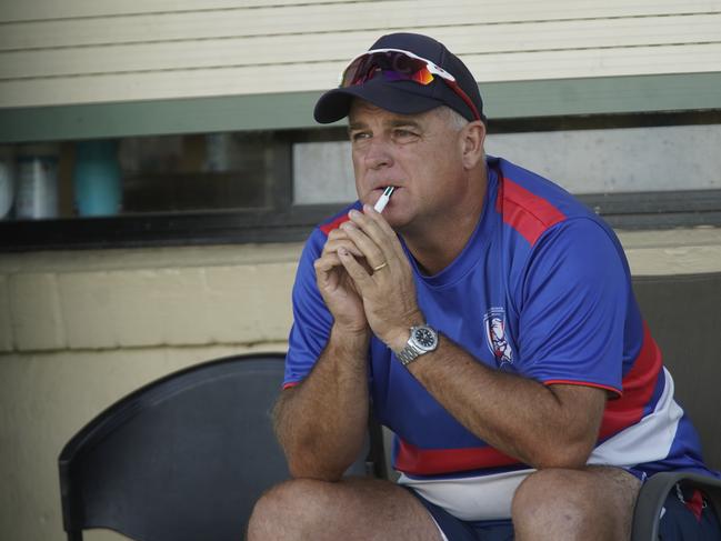 MPCA: Mornington v Red Hill. Mornington coach Darren Berry watching on. Picture: Valeriu Campan