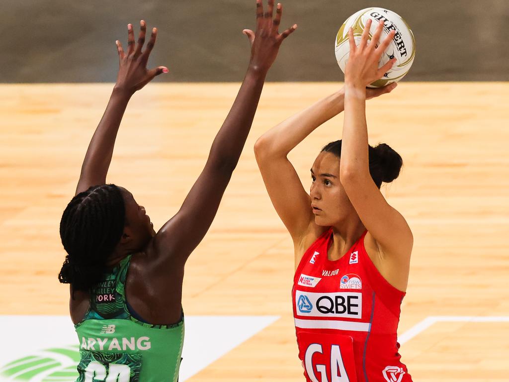 Super Netball: NSW Swifts’ Sophie Fawns winning goal redemption | CODE ...