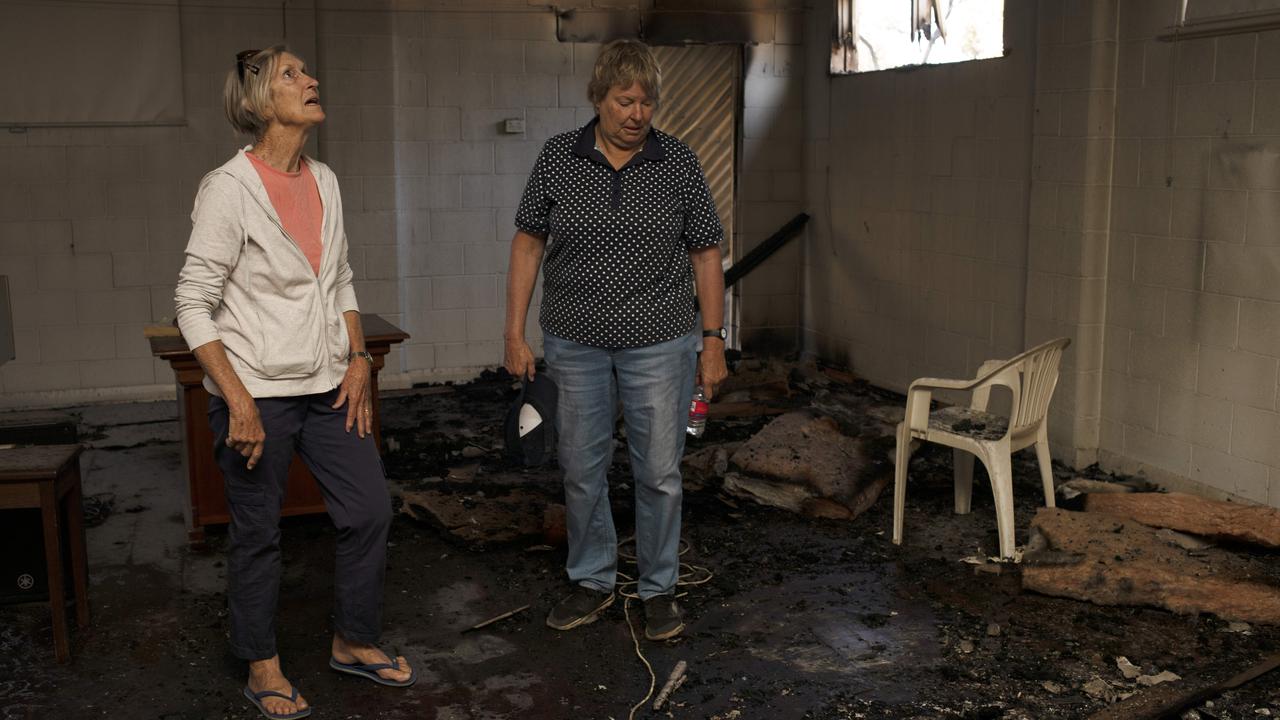 The community hall had taken 12 years of fundraising to renovate. Picture: AAP / Emma Brasier